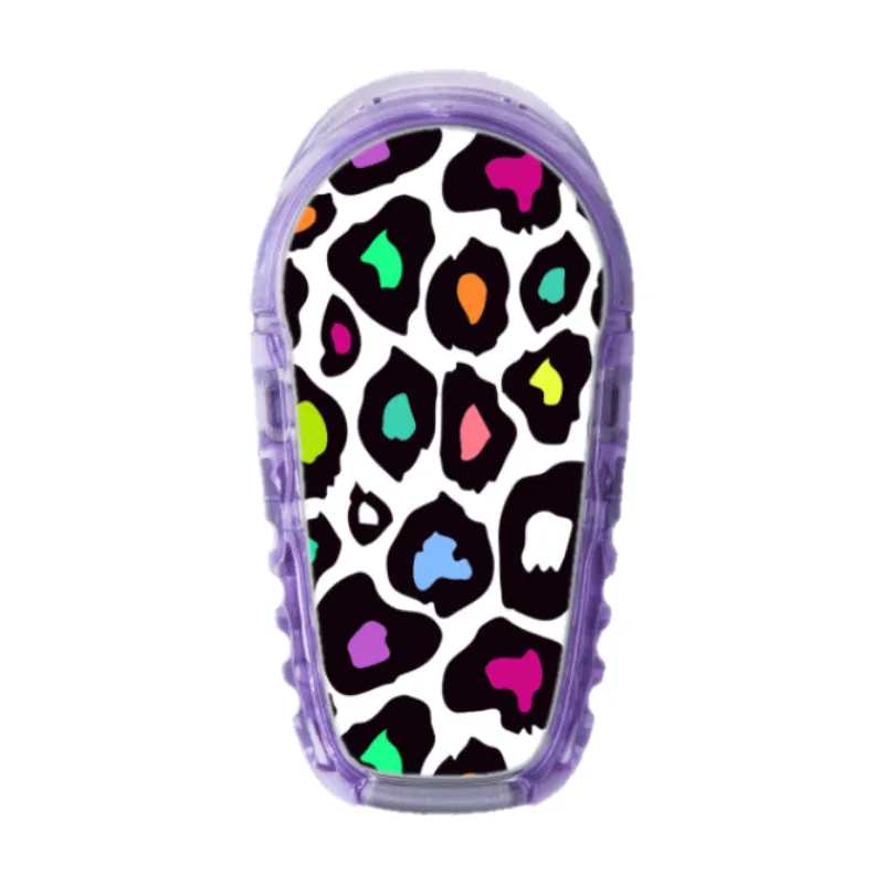 Dexcom G6/One Sensor Sticker (Neon Leopard)