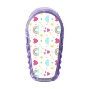 Dexcom G6/One Sensor Sticker (Rainbows)
