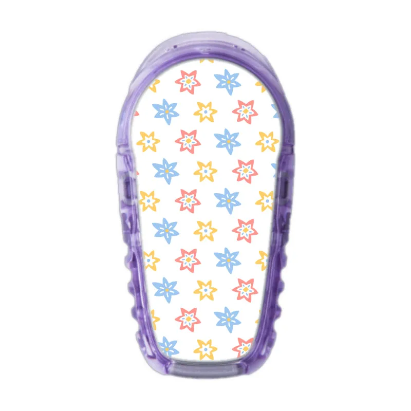 Dexcom G6/One Sensor Sticker (Star Flowers)
