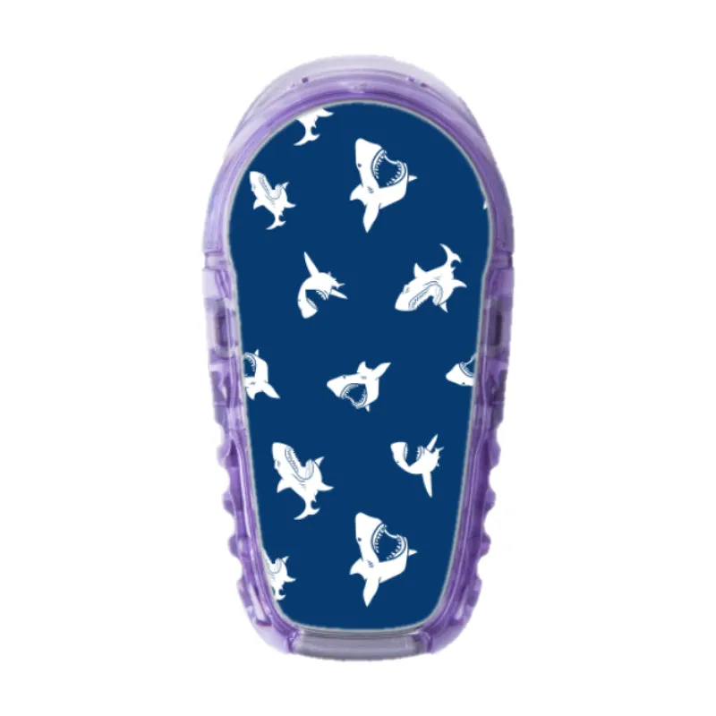 Dexcom G6/One Sensor Stickers (Shark) 3pk