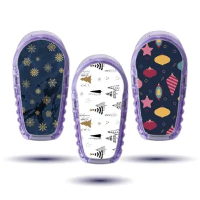 Dexcom G6/One Sensor Stickers (Winter) 3pk
