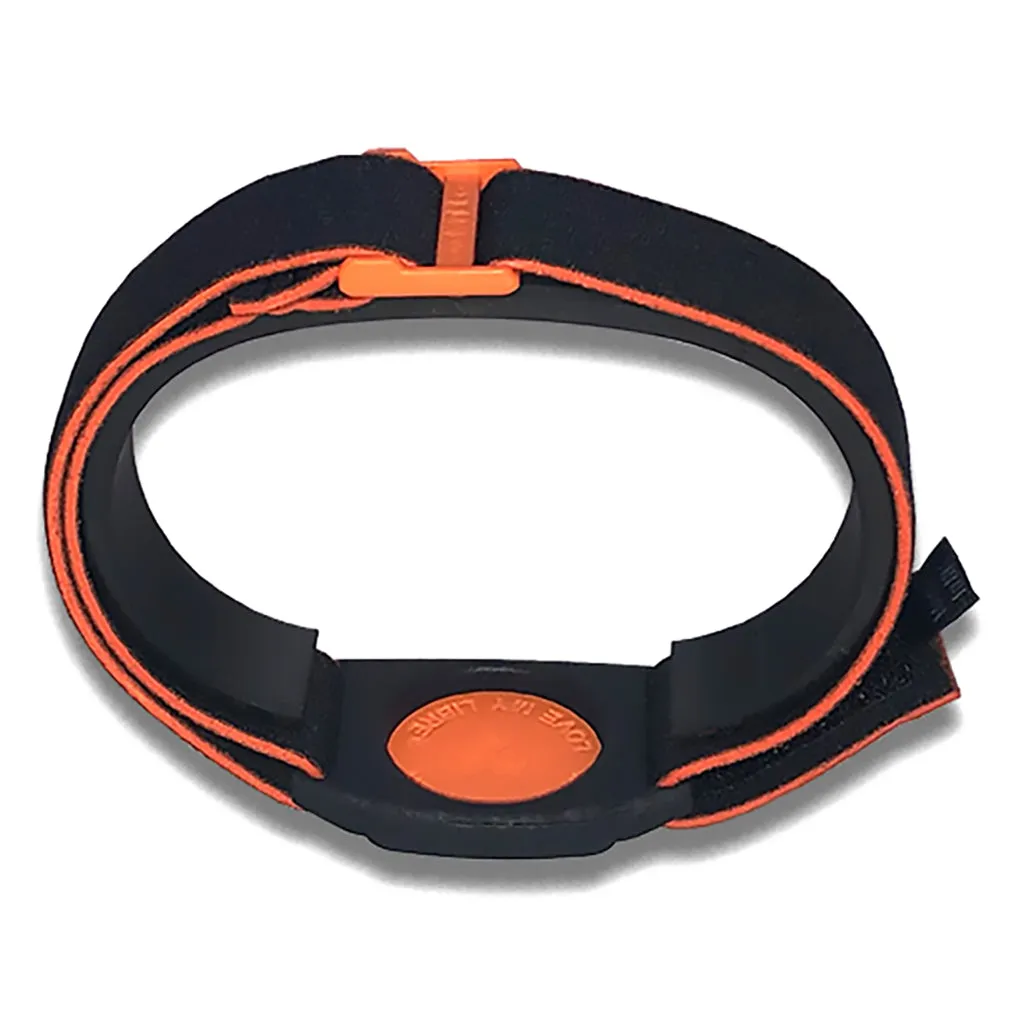 Dexcom G7 CGM Sports & Swim Armband Cover - Orange Diabadass Dexband