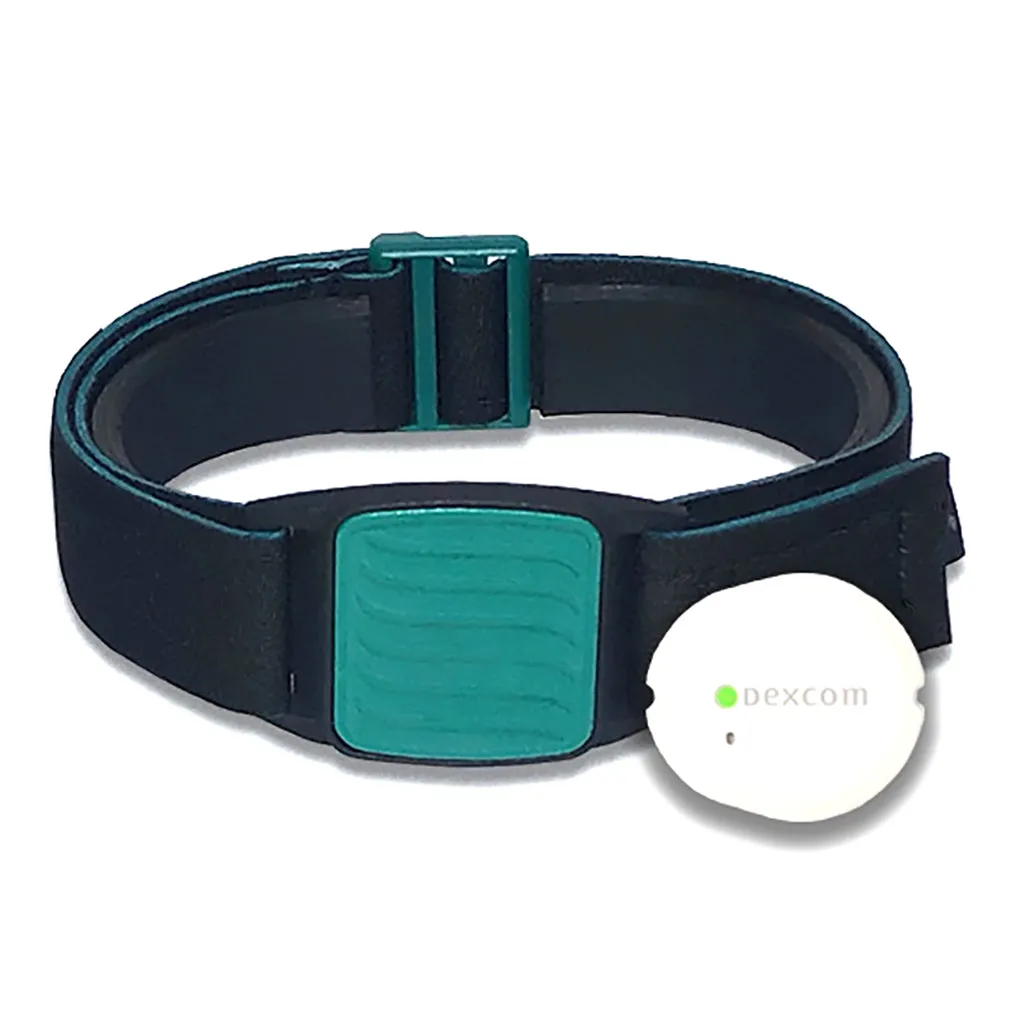 Dexcom G7 CGM Sports & Swim Armband Cover - Teal Wave Dexband