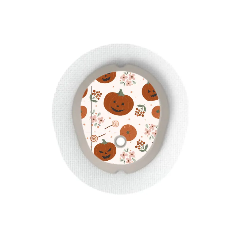 Dexcom G7/Dexcom One  Sensor Sticker (Boho Halloween) 6 pack
