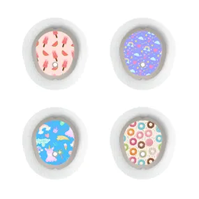 Dexcom G7/Dexcom ONE  Sensor Sticker (Rainbows Collection) 4pk