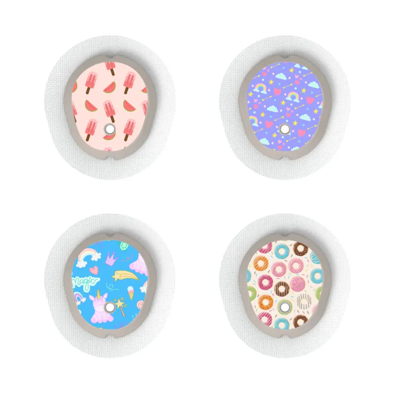 Dexcom G7/Dexcom ONE  Sensor Sticker (Rainbows Collection) 4pk