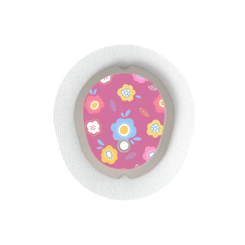 Dexcom G7/Dexcom ONE  Sensor Sticker (Springy Petals Collection) 4pk