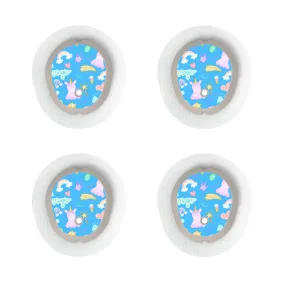 Dexcom G7/Dexcom ONE  Sensor Sticker (Unicorns & Rainbows) 4pk