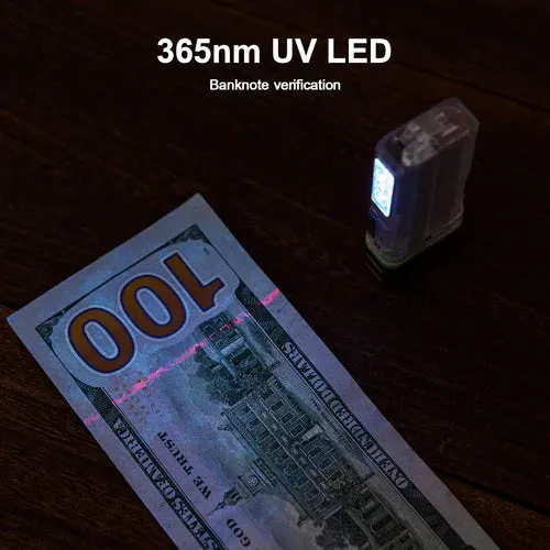 E8 Angel Eyes Versatile Hybrid Keychain Flashlight