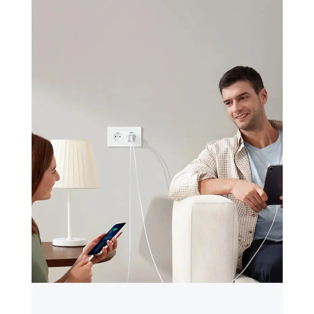[EU Plug] Anker Charger 521 Powerport Nano Pro 40W USB C Charger A2038
