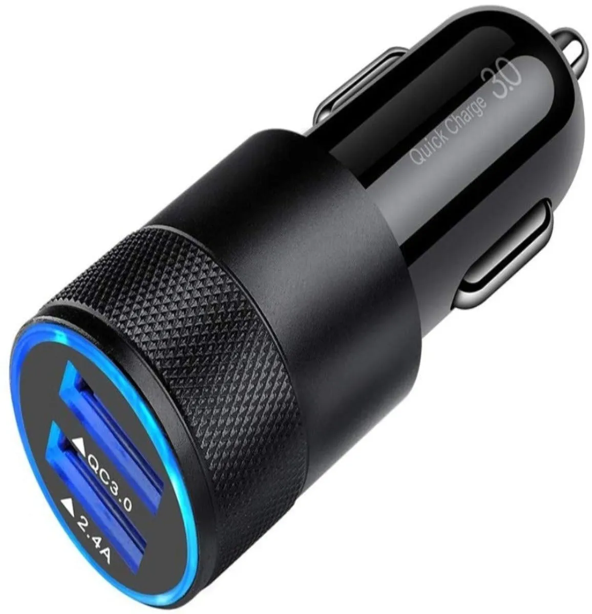 Fast Car Charger, 5.4A/30W Phone USB Car Charger Adapter Rapid Plug 2 Port Cigarette Lighter Charger