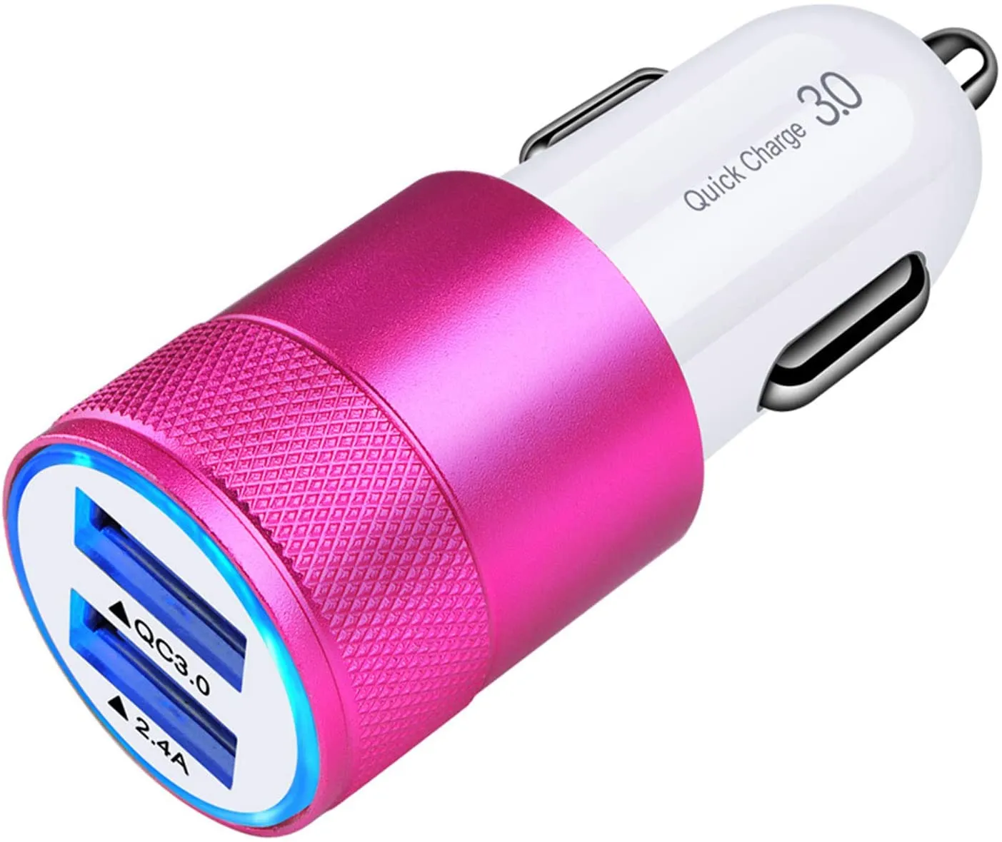 Fast Car Charger, 5.4A/30W Phone USB Car Charger Adapter Rapid Plug 2 Port Cigarette Lighter Charger