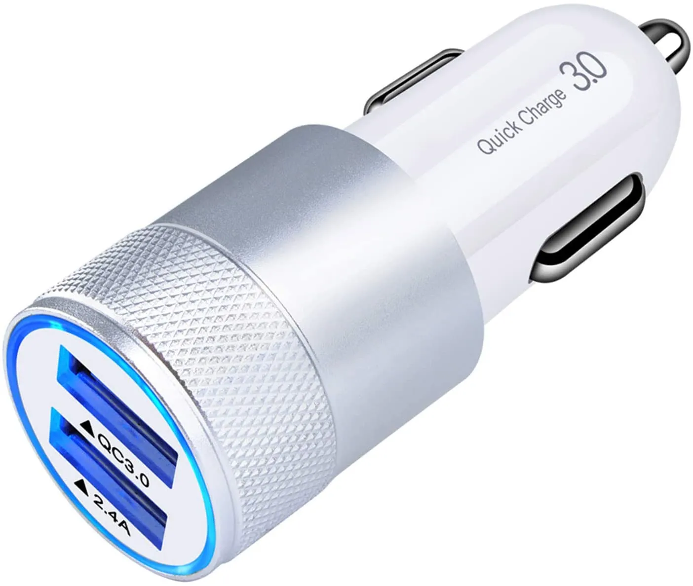 Fast Car Charger, 5.4A/30W Phone USB Car Charger Adapter Rapid Plug 2 Port Cigarette Lighter Charger