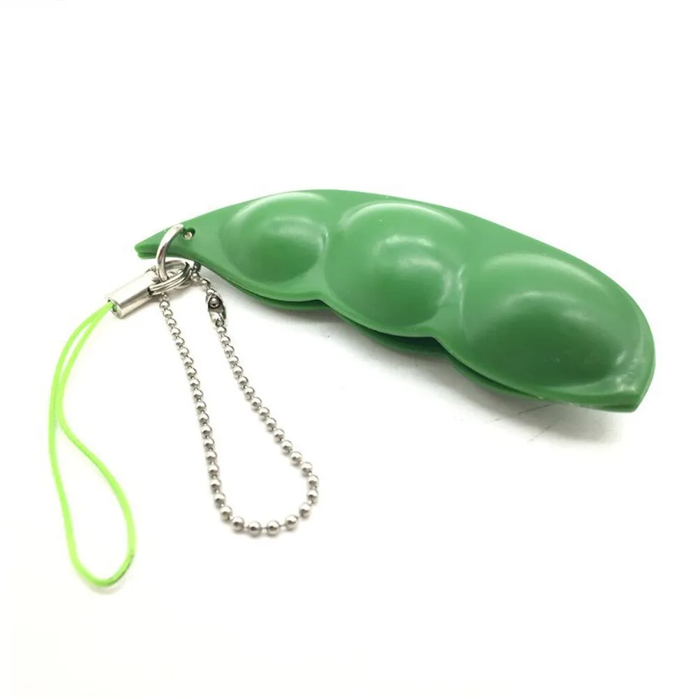 Fidget Toys Pack Anti Stress Peas Squishy Squeeze Decompression Toys Kawaii Funny Antiestres Beans Keychain Child Adults Toy