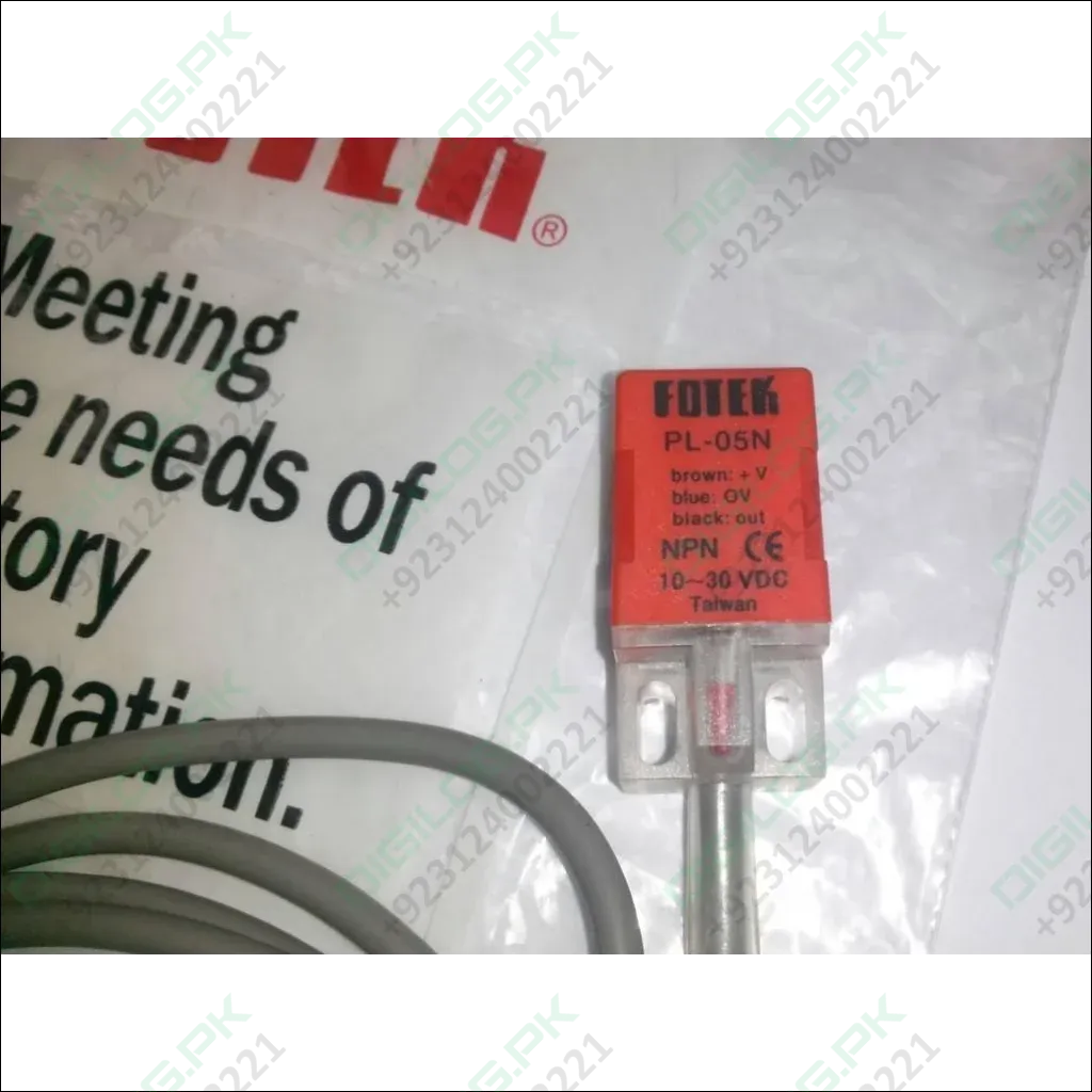 Fotek Proximity Sensor Pl-05n 5mm Npn Out Dc10-30v Ip67