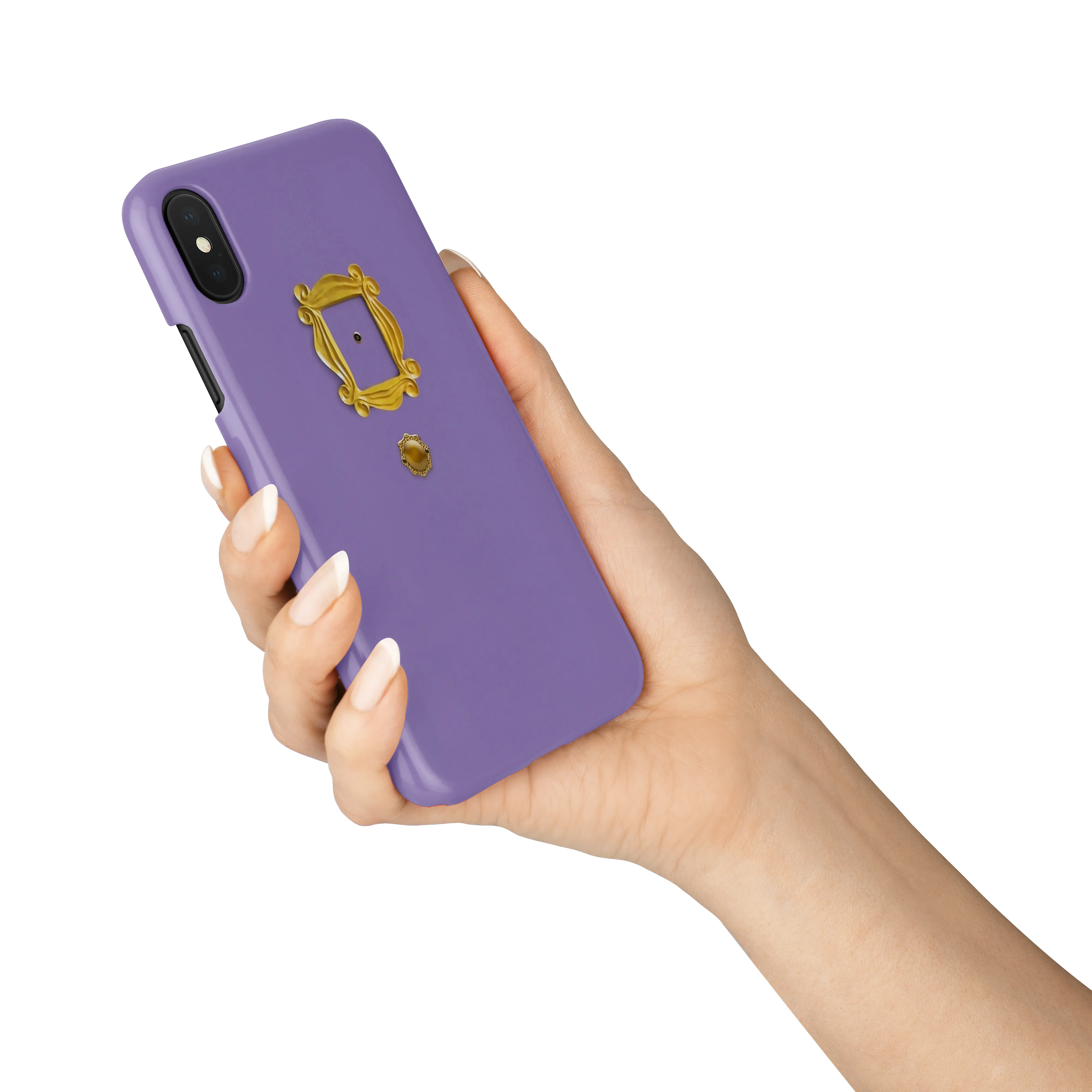 Friends TV Show Purple Door Peephole Phone Case