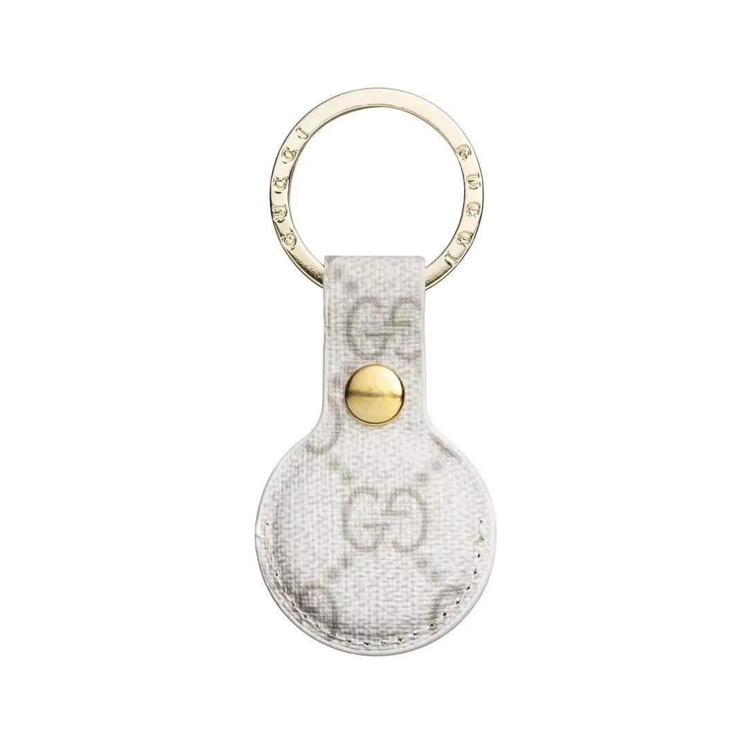 GG White AirTag Case