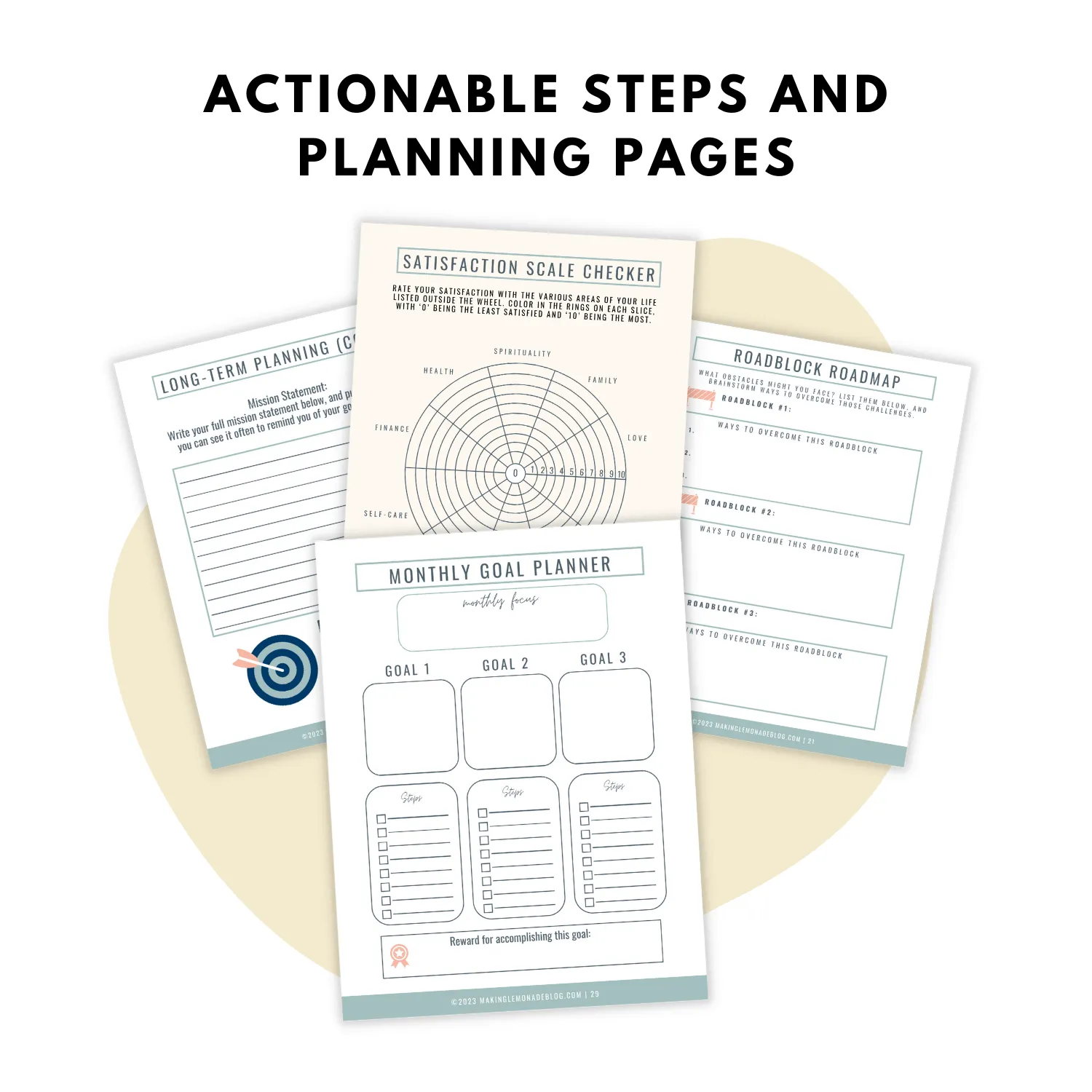 Goal Getter Planner: A Guided System for Crushing Your Goals