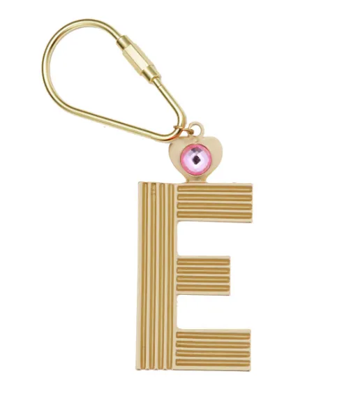 Gold Initial Keychain (More Colors)