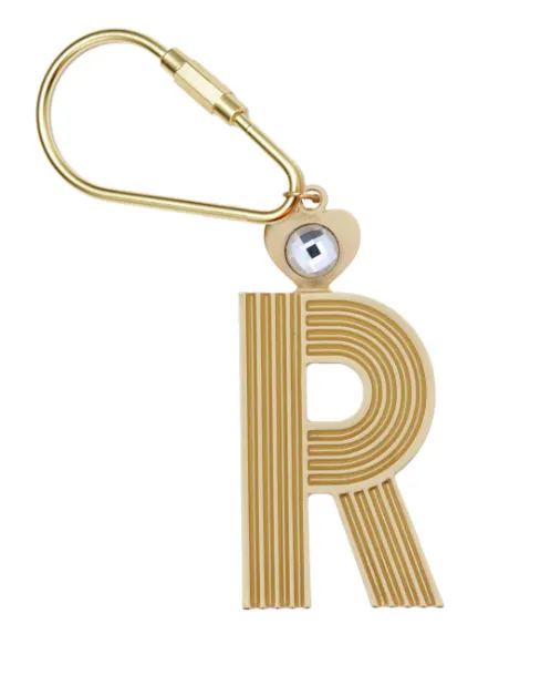 Gold Initial Keychain (More Colors)