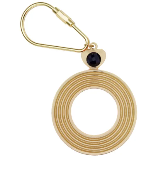 Gold Initial Keychain (More Colors)