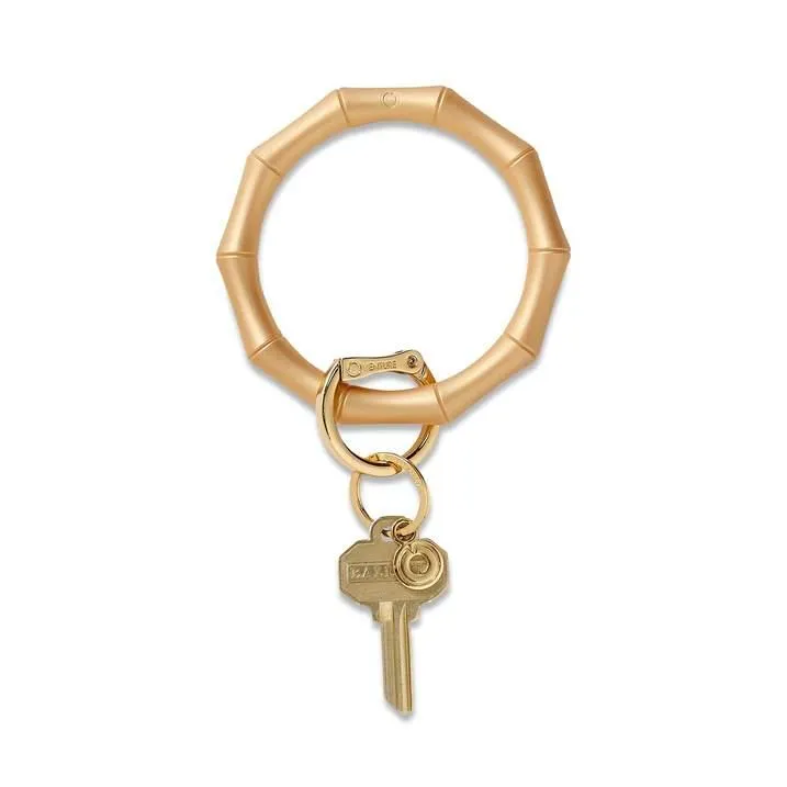 Gold Rush Bamboo Key Ring