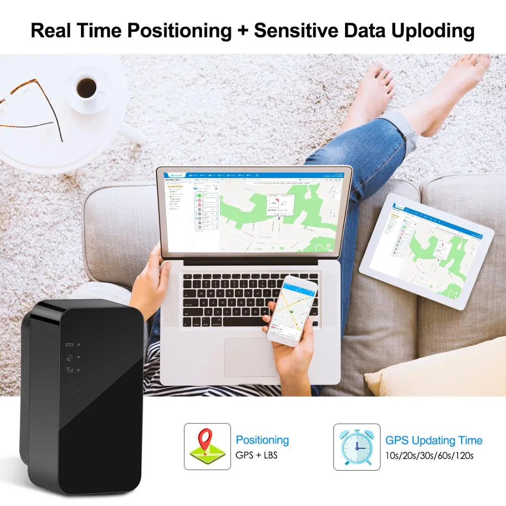 GPS Tracker With OBD Power Disrupt Alarm
