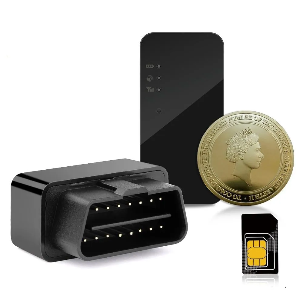 GPS Tracker With OBD Power Disrupt Alarm