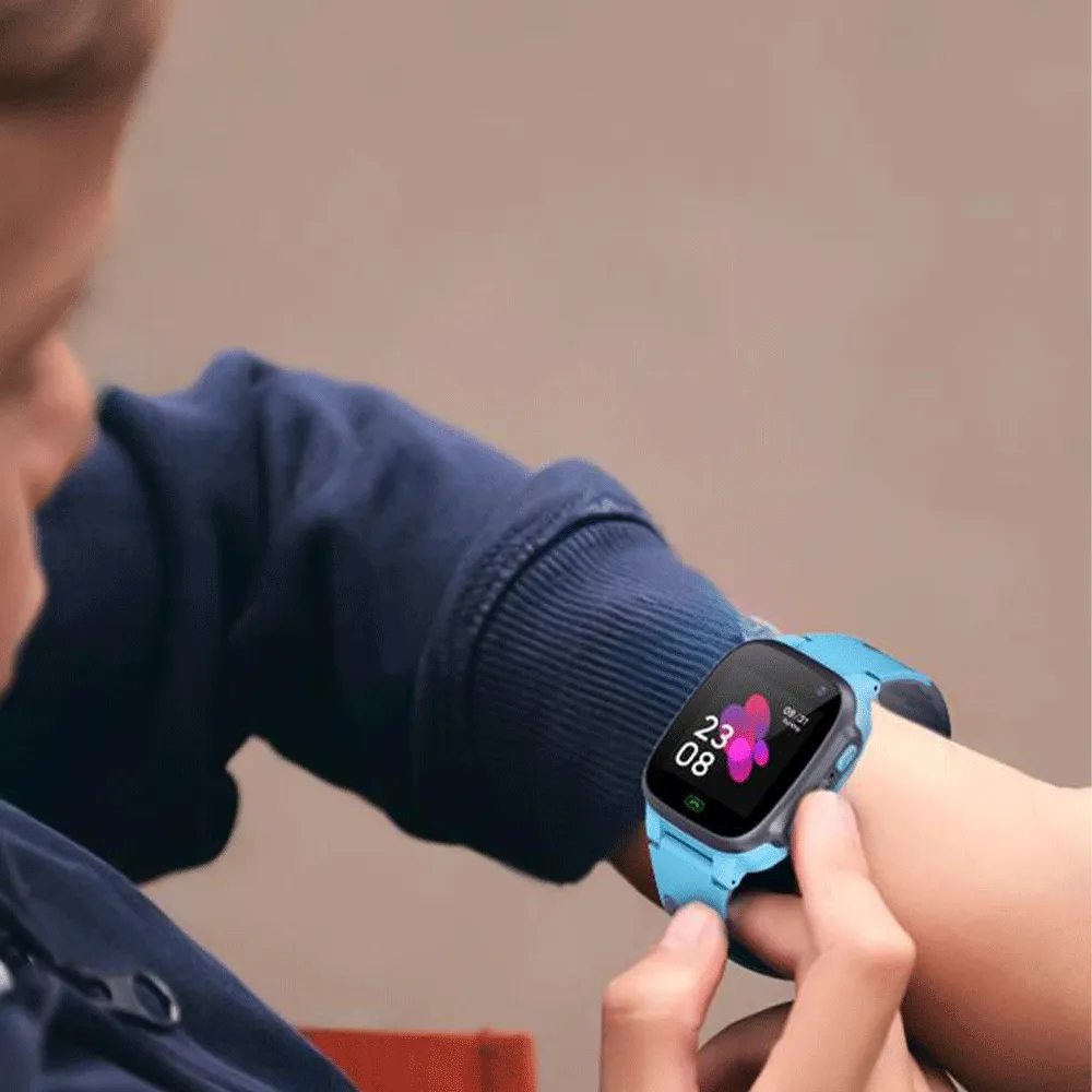 Green Lion Series 1 GNKIDSWS1BL 2G Kids Smart Watch Sky Blue Case With Sky Blue Strap