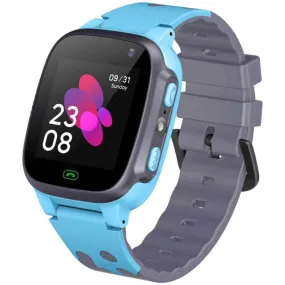 Green Lion Series 1 GNKIDSWS1BL 2G Kids Smart Watch Sky Blue Case With Sky Blue Strap