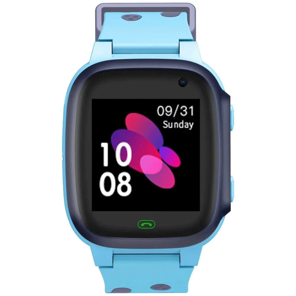 Green Lion Series 1 GNKIDSWS1BL 2G Kids Smart Watch Sky Blue Case With Sky Blue Strap