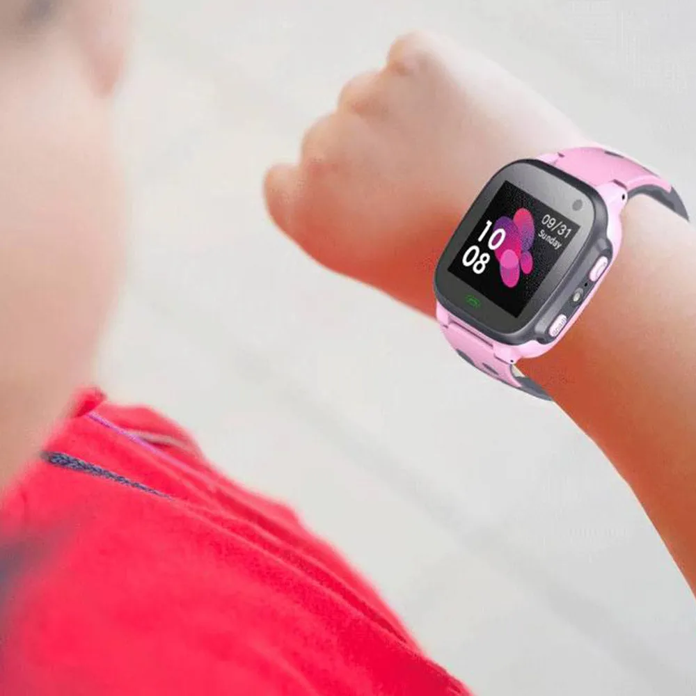 Green Lion Series 1 GNKIDSWS1PK 2G Kids Smart Watch Pink Case With Pink Strap