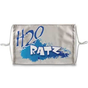 H2O Logo H2OratZ Logo Sublimation Face Mask