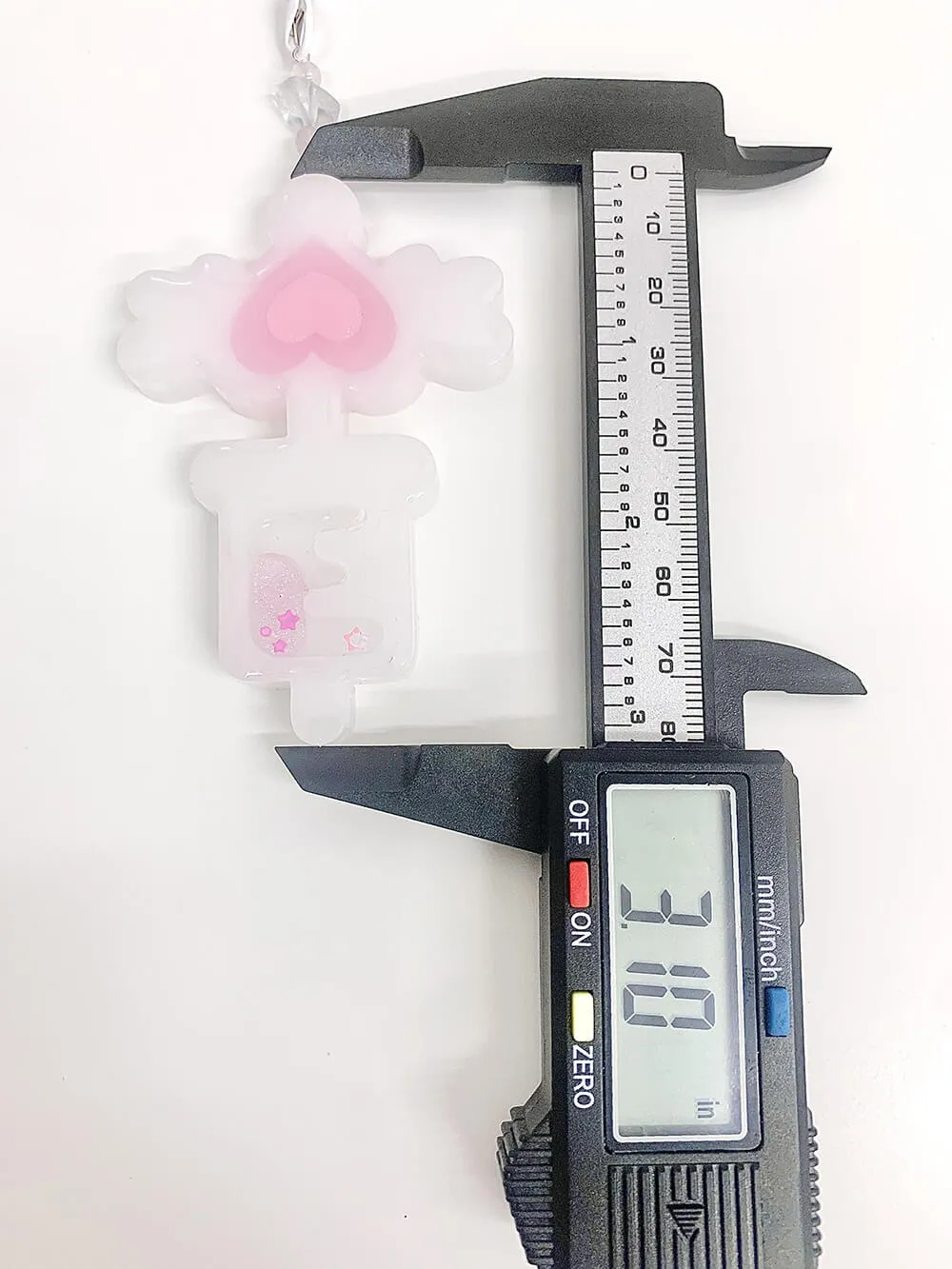Handmade Magic Nurse Syringe Charm Keychain