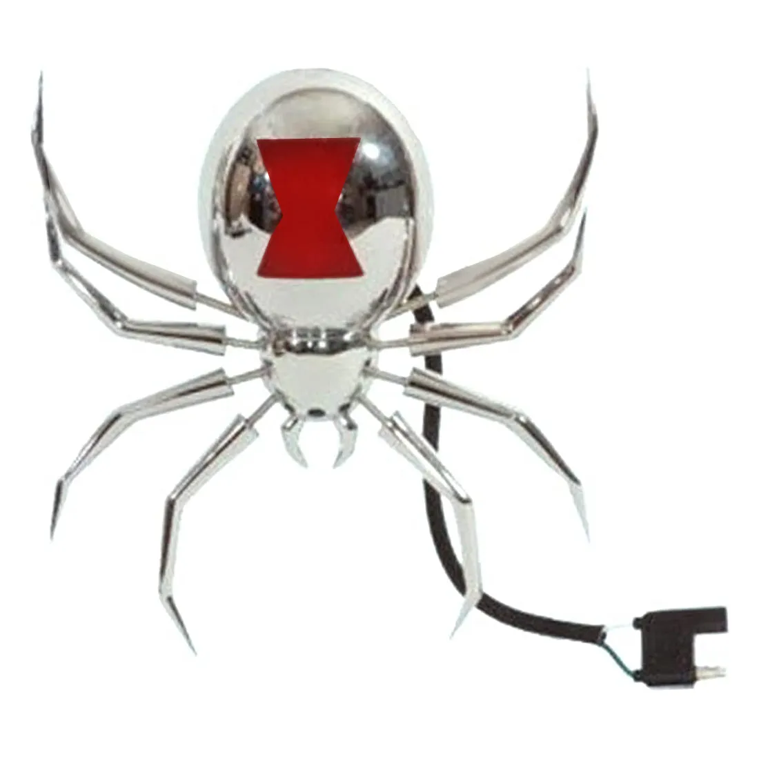 Hitch Critters Animated Ball Hitch Cover and Brake Light - Black Widow