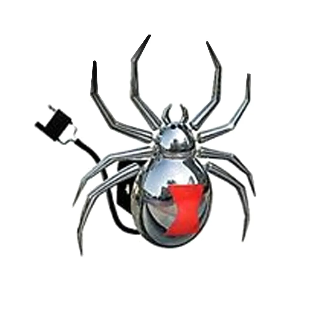 Hitch Critters Animated Ball Hitch Cover and Brake Light - Black Widow