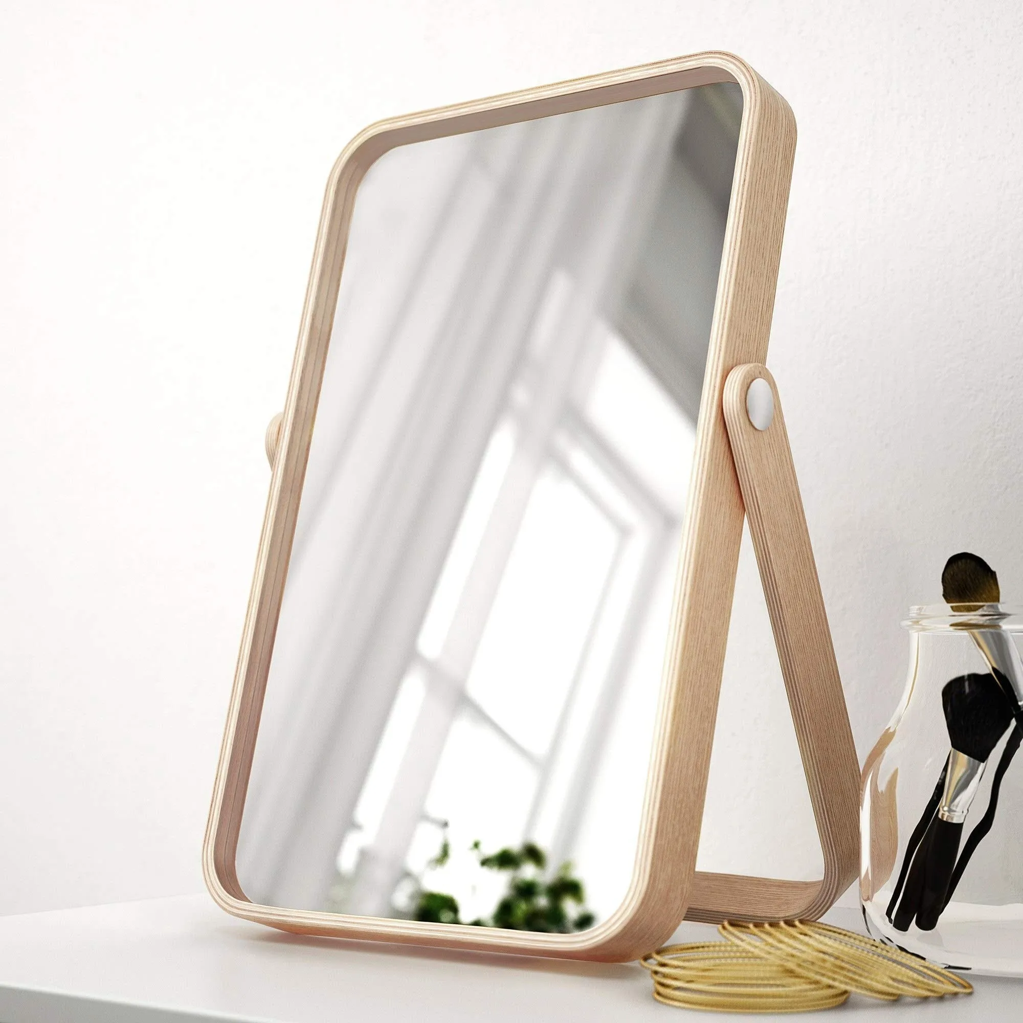 IKEA IKORNNES Table Mirror, ash27x40 cm (10 5/8x15 3/4 ")