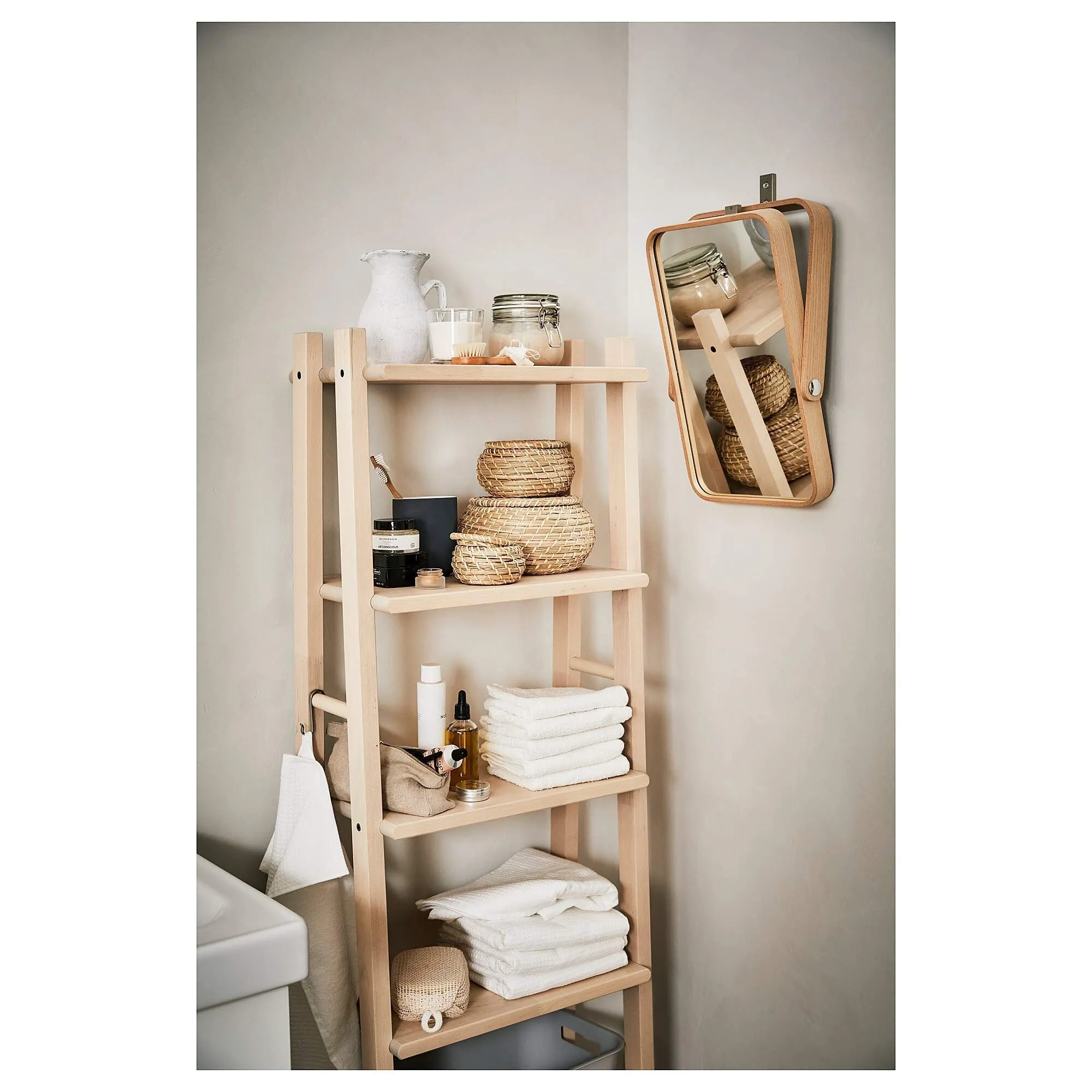 IKEA IKORNNES Table Mirror, ash27x40 cm (10 5/8x15 3/4 ")