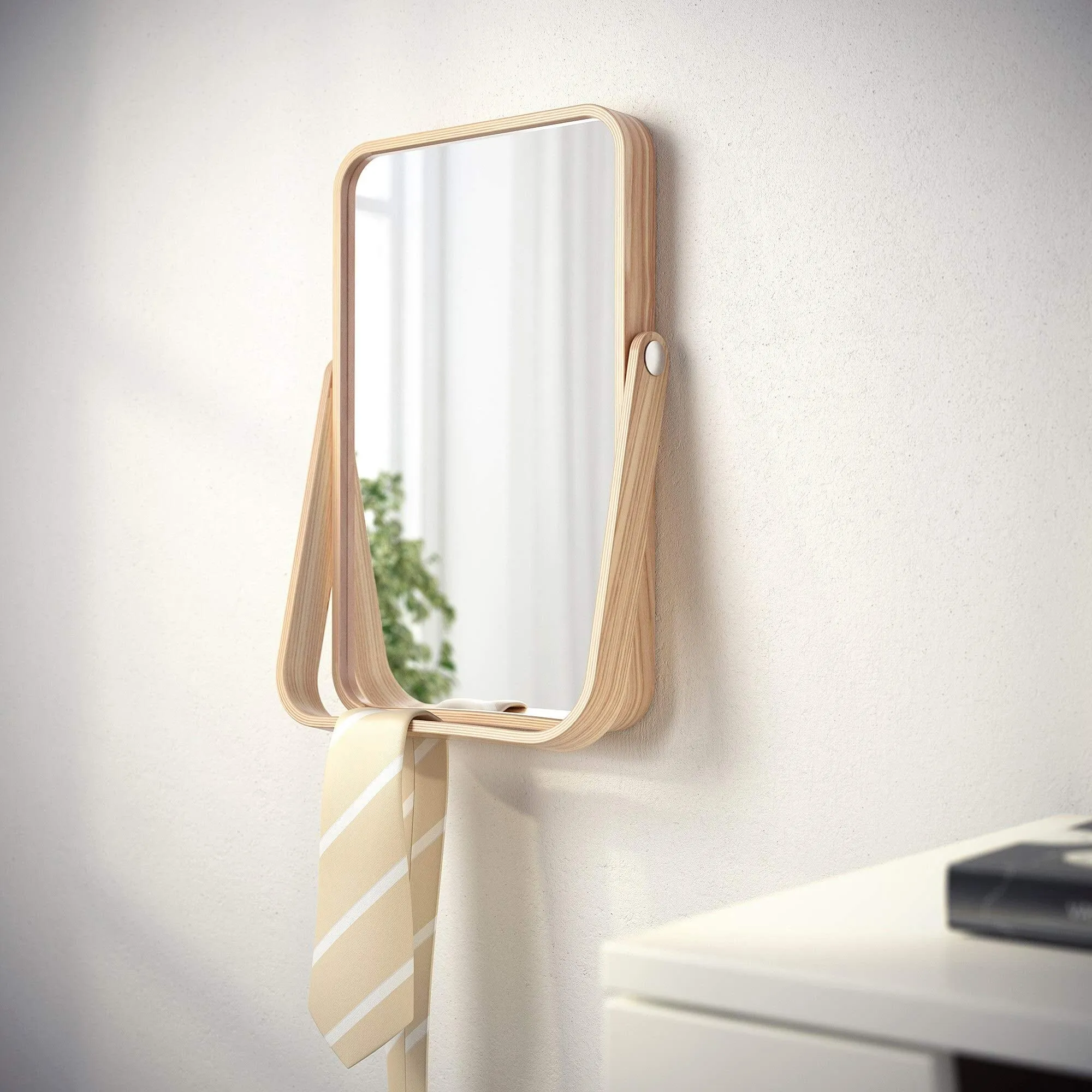 IKEA IKORNNES Table Mirror, ash27x40 cm (10 5/8x15 3/4 ")