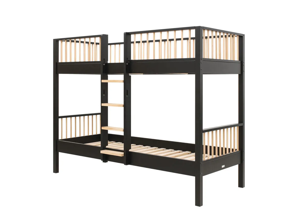Ivo Bunk Bed Black/Natural