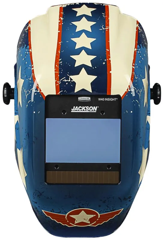 Jackson Welding Helmet - Stars & Scars Insight Lens 46101