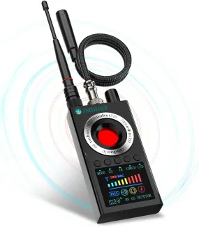 JMDHKK anti Spy RF Detector, Bug Detector Camera Finder, RF Detector for GPS Tracker GSM Listening Device Detector, Hidden Camera Finder