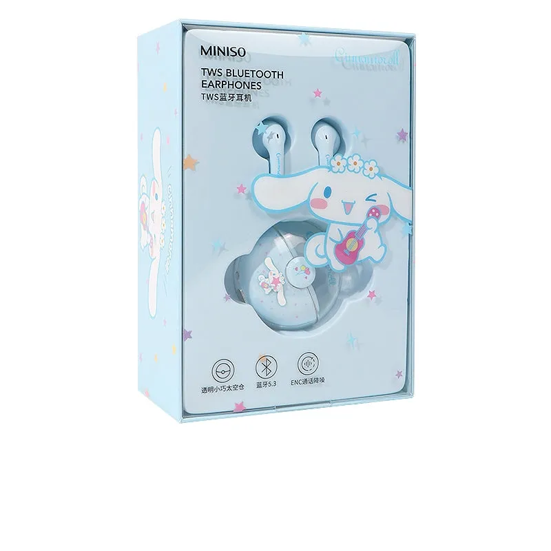 Kawaii Sanrio Kuromi Cinnamoroll TWS Bluetooth Earphone