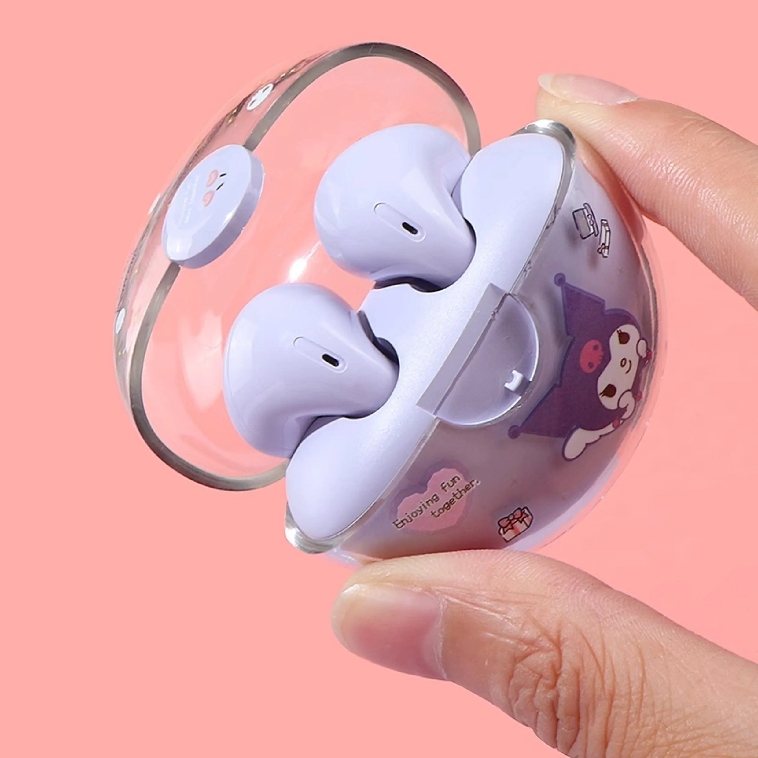 Kawaii Sanrio Kuromi Cinnamoroll TWS Bluetooth Earphone