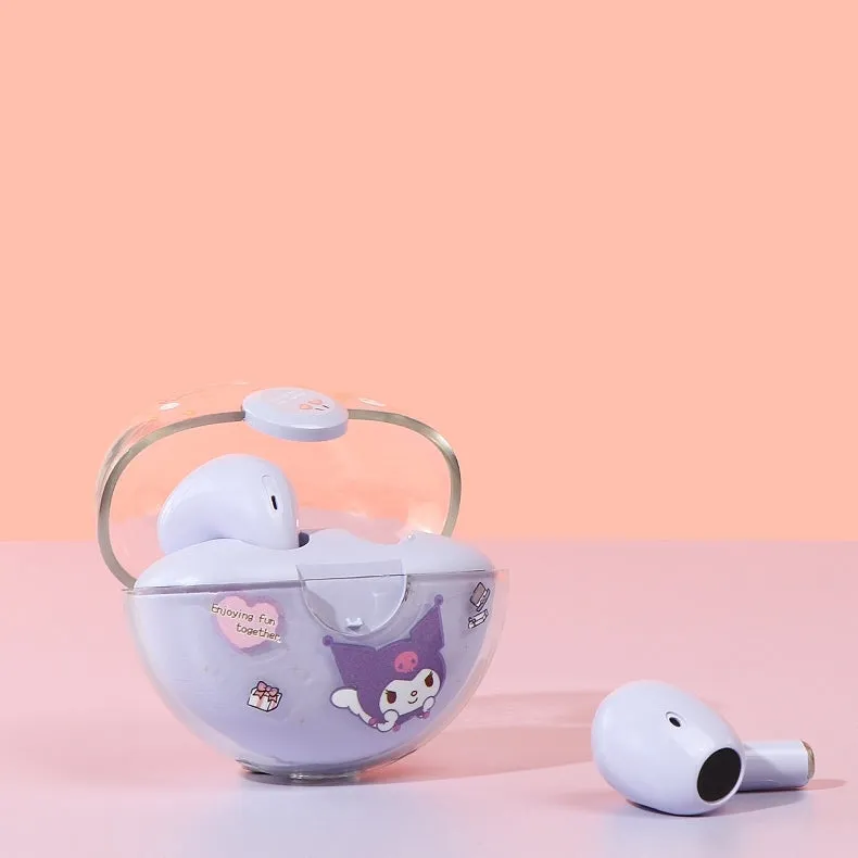 Kawaii Sanrio Kuromi Cinnamoroll TWS Bluetooth Earphone