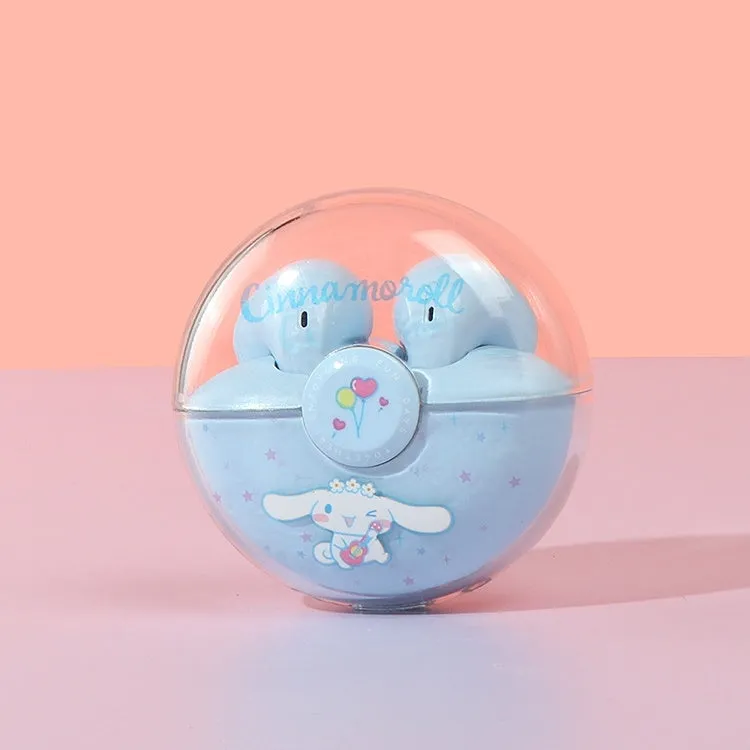 Kawaii Sanrio Kuromi Cinnamoroll TWS Bluetooth Earphone