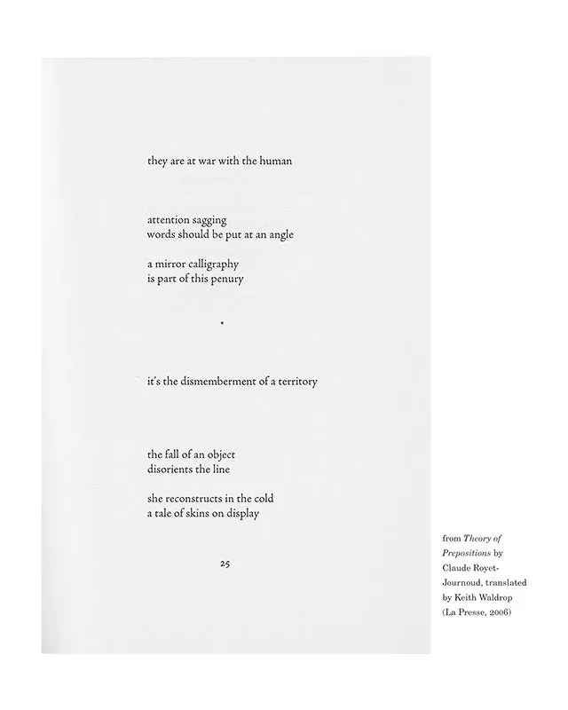 Keeping / the window open: Interviews, Statements, Alarms, Excursions