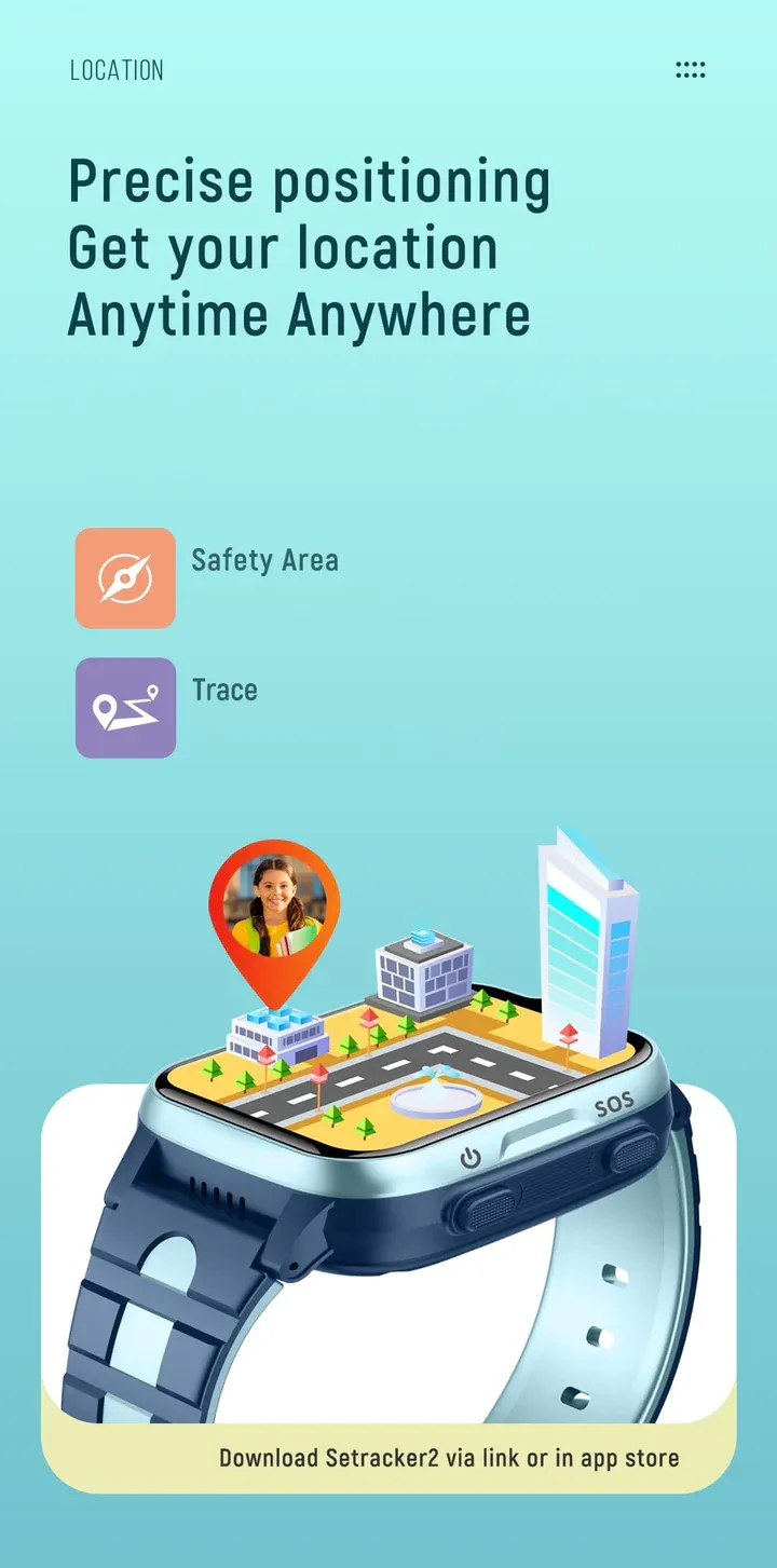 Kidocall - 4G Smartwatch, Phone & GPS Tracking for Kids - Pink