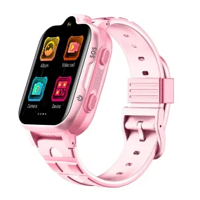 Kidocall - 4G Smartwatch, Phone & GPS Tracking for Kids - Pink
