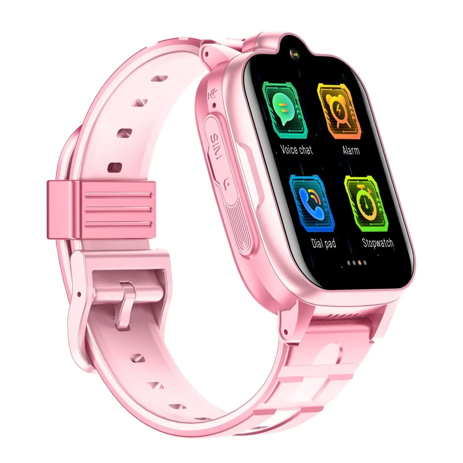 Kidocall - 4G Smartwatch, Phone & GPS Tracking for Kids - Pink